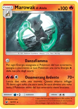 Marowak di Alola #12/111 — Invasione Scarlatta