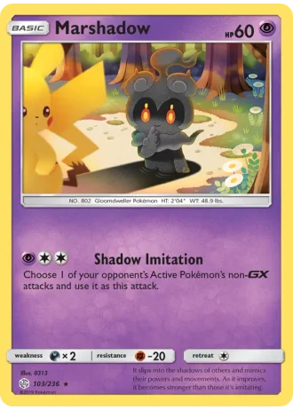 Marshadow #103/236 — Cosmic Eclipse