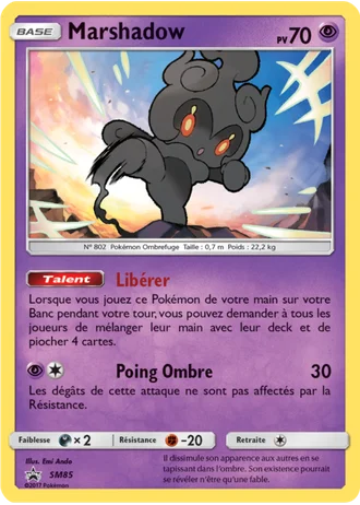 Marshadow SM85 — Soleil & Lune Promos