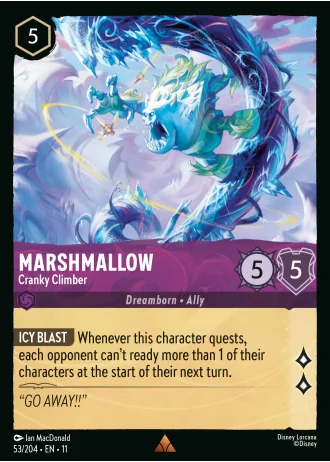 Marshmallow - Cranky Climber #53/204 — Winterspell