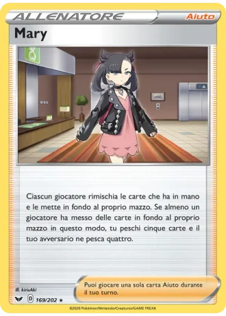 Mary #169/202 — Spada e Scudo