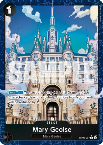 Mary Geoise (OP05-097) (Alternative Art) — One Piece Card The Best Vol.2(PRB02)
