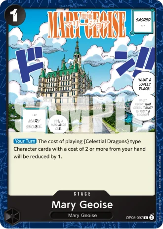 Mary Geoise (OP05-097) (Reprint) — One Piece Card The Best Vol.2(PRB02)