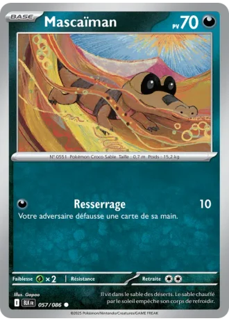 Mascaïman #057/86 — Foudre Noire