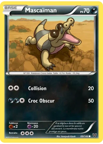 Mascaïman #69/146 — XY