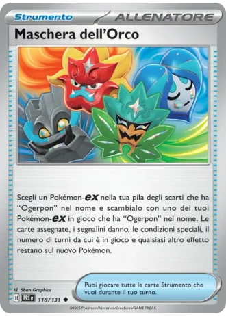 Maschera dell'Orco #118/131 — Evoluzioni Prismatiche