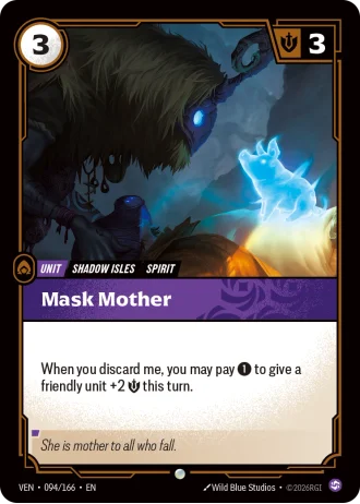 Mask Mother #094/166 — Vendetta