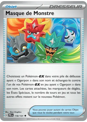 Masque de Monstre #118/131 — Évolutions Prismatiques
