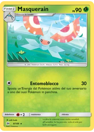 Masquerain #8 — Sole e Luna