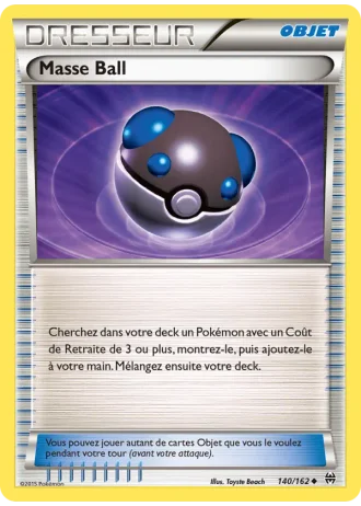 Masse Ball #140/162 — Impulsion Turbo