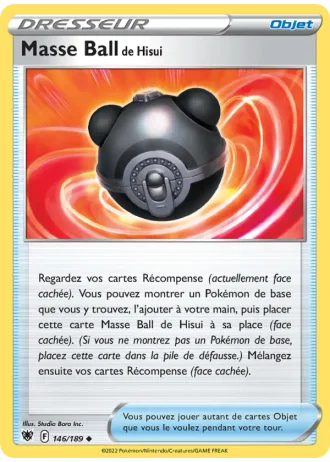Masse Ball de Hisui #146/189 — Astres Radieux