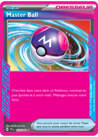 Master Ball #153/162 — Forces Temporelles
