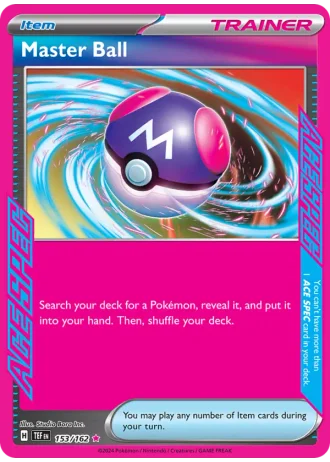 Master Ball #153/162 — Temporal Forces