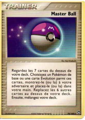 Master Ball #78/108 — EX Gardiens du Pouvoir