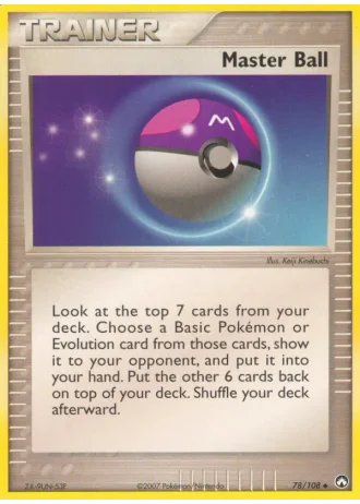 Master Ball #78 — Power Keepers