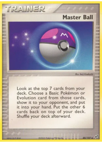 Master Ball #88 — EX Deoxys