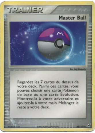 Master Ball #88/107 — EX Deoxys