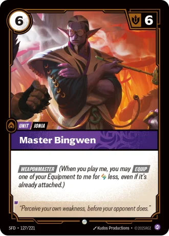 Master Bingwen #127/221 — Spiritforged