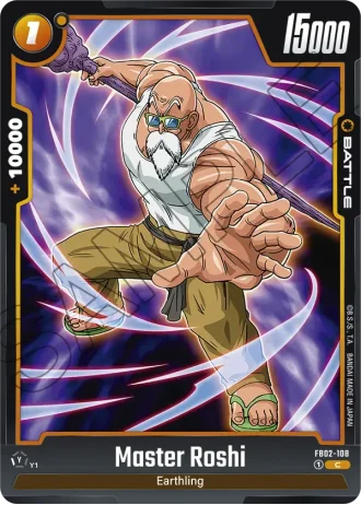 Master Roshi FB02-108 — Blazing Aura (FB02)