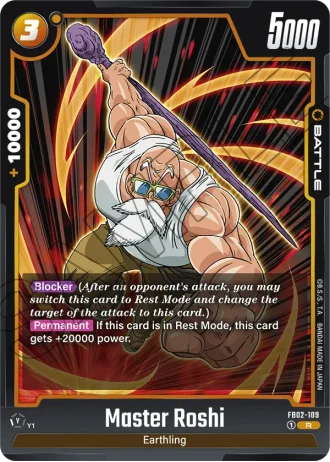 Master Roshi  FB02-109 — Blazing Aura (FB02)