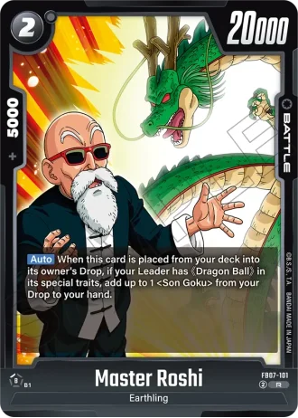 Master Roshi  FB07-101 — Wish for Shenron (FB07)