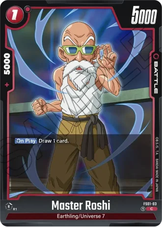 Master Roshi  FS01-003 — Son Goku (FS01)