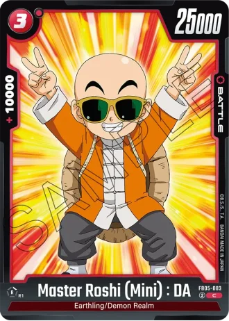 Master Roshi (Mini) : DA  FB05-003 — New Adventure (FB05)