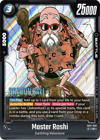 Master Roshi SB01-050 — Manga Booster 01 (SB01)