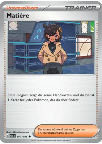 Matière #077/86 — Wachsendes Chaos