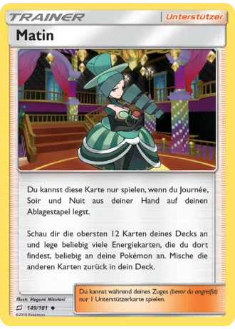 Matin #149/181 — Teams sind Trumpf