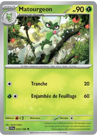 Matourgeon #014/198 — Écarlate et Violet