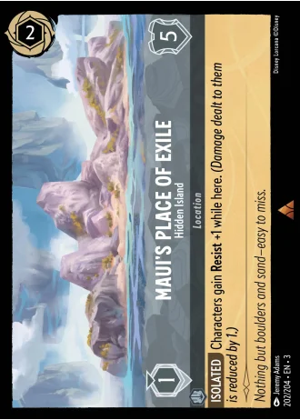 Maui's Place of Exile - Hidden Island #202/204 — Into the Inklands