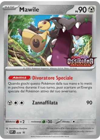 Mawile #039 — Scarlatto e Violetto Promos