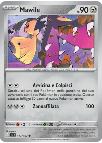 Mawile #112/162 — Cronoforze
