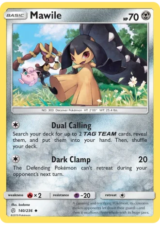 Mawile #140/236 — Cosmic Eclipse