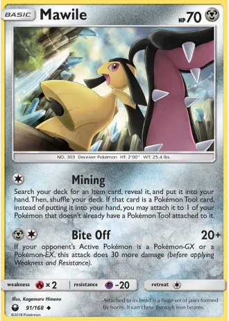 Mawile #91/168 — Celestial Storm