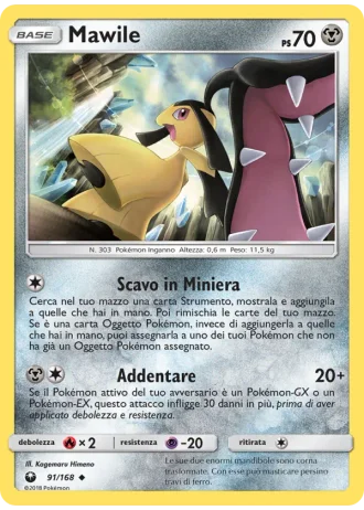 Mawile #91/168 — Tempesta Astrale