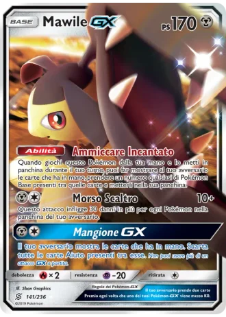 Mawile GX #141/236 — Sintonia Mentale
