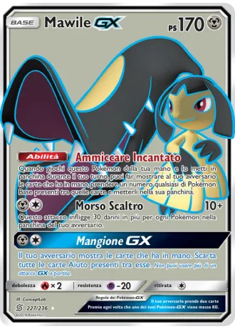 Mawile GX #227 — Sintonia Mentale