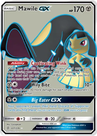 Mawile GX #227/236 — Unified Minds