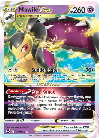 Mawile VSTAR #071/195 — Silver Tempest