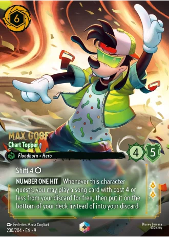 Max Goof - Chart Topper #230/204 — Fabled