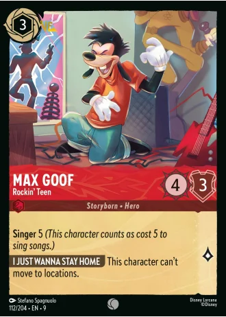 Max Goof - Rockin' Teen #112/204 — Fabled