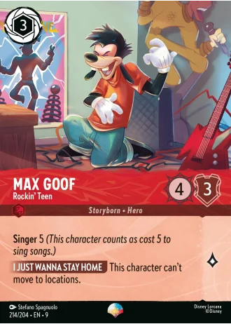 Max Goof - Rockin' Teen #214/204 — Fabled