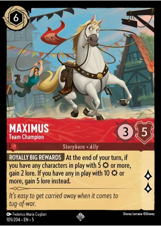Maximus - Team Champion #105/204 — Shimmering Skies