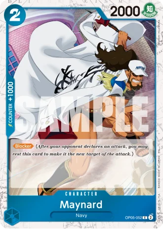 Maynard (OP05-052) (Pirate Foil) — One Piece Card The Best Vol.2(PRB02)
