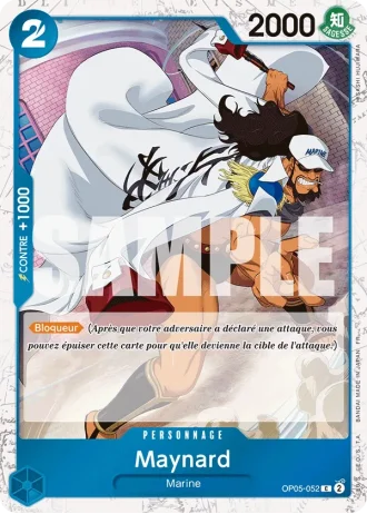 Maynard (OP05-052) (Reprint) — ONE PIECE CARD THE BEST vol.2 (PRB02)