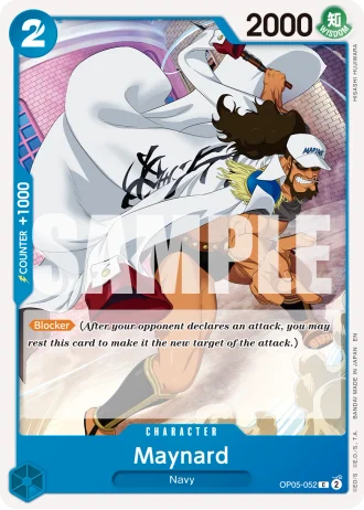 Maynard (OP05-052) (Reprint) — One Piece Card The Best Vol.2(PRB02)