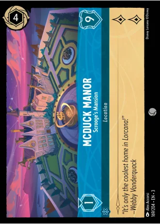 McDuck Manor - Scrooge's Mansion #169/204 — Into the Inklands