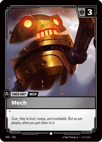 Mech // Recruit (NX) T03 — Vendetta